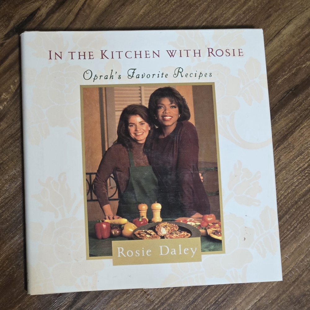 1994 Oprah Cookbook In The Kitchen With Rosie Daley